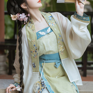 钟灵记 宋制汉服 渺渺 女士两片式下裙 ZLJ885