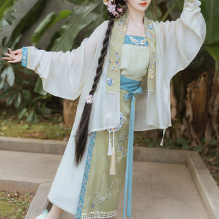 钟灵记 宋制汉服 渺渺 女士两片式下裙 ZLJ885