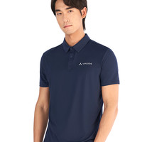 巍德(VAUDE)户外运动男士透气休闲polo衫夏季简约短袖t恤男
