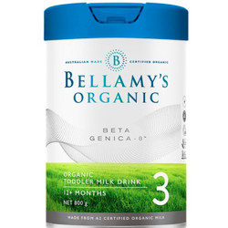 BELLAMY'S 贝拉米 A2系列 白金版 有机幼儿奶粉 澳版 3段 800g