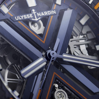 ULYSSE NARDIN 雅典 Diver系列 44毫米自动上链腕表 3723-170LE-3A-BLUE/3A