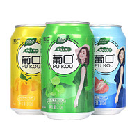 pukou 葡口 果粒果汁饮料 310ml*6罐