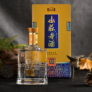 山庄老酒尊品36度500ml/瓶装纯粮食浓香型低度白酒 宴会婚宴酒水