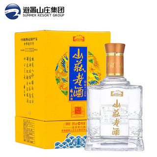 山庄老酒尊品36度500ml/瓶装纯粮食浓香型低度白酒 宴会婚宴酒水