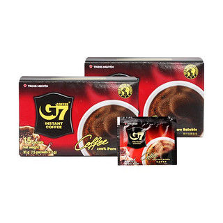 G7 COFFEE 中原咖啡 G7 纯速溶咖啡 30g