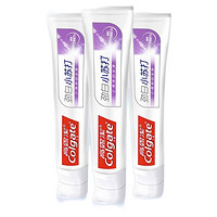 Colgate 高露洁 劲白系列小苏打牙膏牙刷套装（牙膏北美留兰味 120g×3+牙刷×3