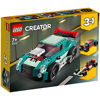 LEGO 乐高 Creator 3 合 1 系列31127街头赛车儿童益智拼搭积木礼品