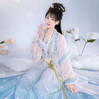 如夢霓裳 宋制汉服 静月 女士直领对襟短褙子