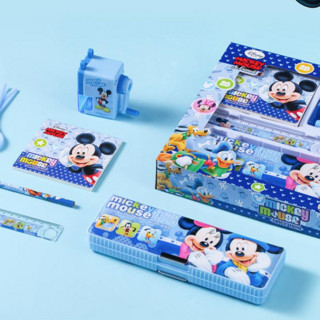 Disney 迪士尼 DM6049-5A 文具套装 7件套 蓝色