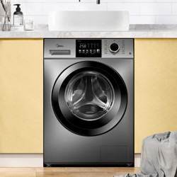 Midea 美的 简尚系列 MD100V33WY 洗烘一体机 10kg 巴赫银