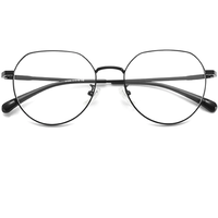 HD 汇鼎 31259 黑色合金眼镜框+1.60折射率 非球面镜片
