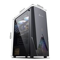 金河田 炫豪241plus 亚克力侧透机箱