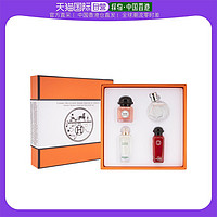 HERMÈS 爱马仕 Hermes爱马仕香水礼盒4件套7.5ml*4丝巾尼罗河橘彩绯红