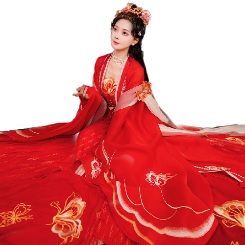 如夢霓裳 唐制汉服 蝶恋花 女士大袖衫