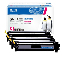 G&G 格之格 CF218A 硒鼓 带芯片大容量版 2500页 黑色 4支装