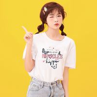JEANSWEST 真维斯 女士短袖T恤 LV-22-273160810A