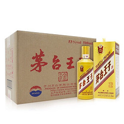 MOUTAI 茅台 金王子酒 53%vol 酱香型白酒 500ml*6瓶 整箱装