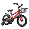小龙哈彼 LB1452-T106R 儿童自行车 活力红 16寸