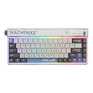 MACHENIKE 机械师 KT68 68键 2.4G蓝牙 多模无线机械键盘 零感未来 BOX红轴 RGB