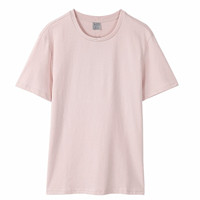 A21 男女款圆领短袖T恤 R492131092 浅粉红 L