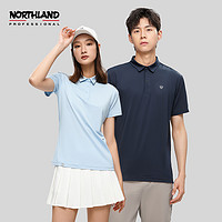 随机免单：NORTHLAND 诺诗兰 男女款简约POLO衫 NTSBT5201EE