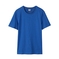A21 男女款圆领短袖T恤 R492131092 蓝色 XL