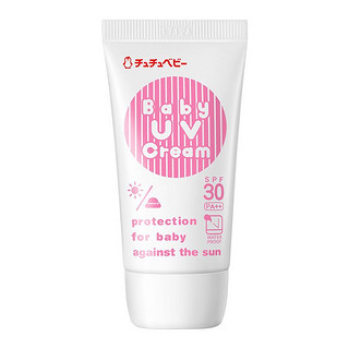 CHUCHU BABY 啾啾 chuchu啾啾婴儿物理防晒霜 SPF30 PA++ 50g*2支