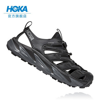 HOKA ONE ONE男女款Hopara霍帕拉缓震登山徒步越野鞋春夏新品 黑色/暗影灰-男 40.5/255mm