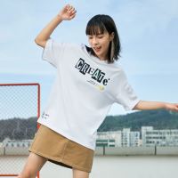 LI-NING 李宁 女式t恤AHSR960字母图案宽松清新亲肤舒适透气