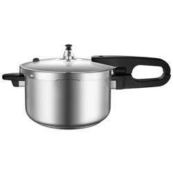喆物 美的（Midea）高压锅 防爆压力锅304不锈钢90KPa快煮锅 22cm 3.5L