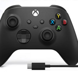 Microsoft 微软 Xbox One S USB-C线缆 磨砂黑 有线款