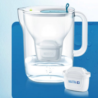 BRITA 碧然德 fill&enjoy Style设计师系列 滤水壶 蓝色 一壶七芯