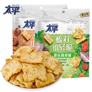 亿滋太平小轻脆梳打饼干72g*6袋轻食苏打早代餐休闲办公室小零食