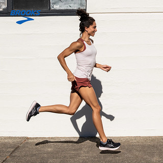 BROOKS 布鲁克斯 夏季缓震女平衡柔软舒适跑鞋运动鞋 Glycerin  甘油19 40.5 黑/白