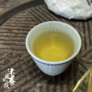 2022年春茶预售老同志普洱茶生茶饼茶名山名寨沐春章家三队100g