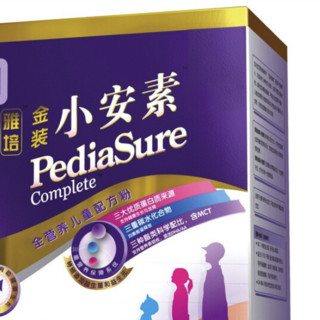 PediaSure 小安素系列 儿童特殊配方奶粉 国行版 400g 草莓味 金装