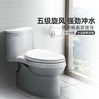 KOHLER 科勒 连体马桶 降音节水座便器五级旋风缓降虹吸5171T