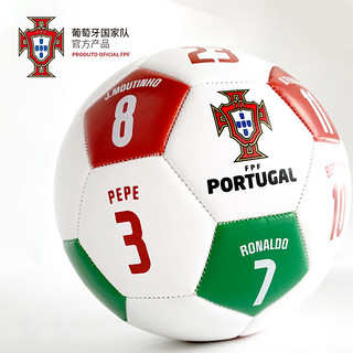 ALL STAR PARTNER 聚星动力 ASPFPF21EQP001      葡萄牙队C罗B费球星印号签名足球 欧洲杯珍藏款（带打气筒）足球