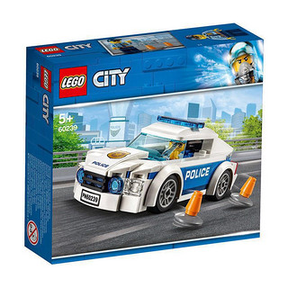LEGO 乐高 城市系列 60239 警察巡逻车