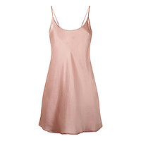 LA PERLA SILK系列 女士真丝吊带睡裙 CFI0020291 粉色 S