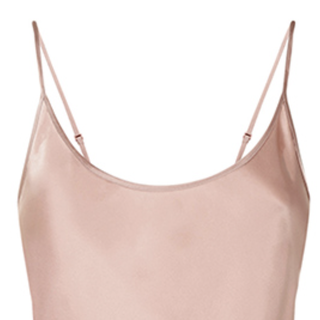 LA PERLA SILK系列 女士真丝吊带睡裙 CFI0020291 粉色 L