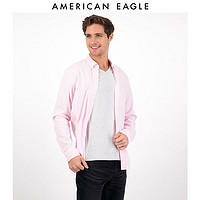 AMERICAN EAGLE AEO2021新款男士简约修身时尚休闲衬衫 American Eagle 0153_2103