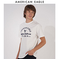 AMERICAN EAGLE AEOAEO 2022夏季新款男士T恤圆领短袖 0185_2302