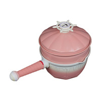 TIBORANG 帝伯朗 乐园系列 奶锅(20cm、2.2L、陶瓷、玲娜粉、带蒸格)