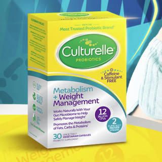 Culturelle 康萃乐 身材管理益生菌胶囊 30粒