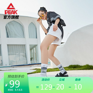 匹克（PEAK）凉鞋女夏季时尚潮流轻便舒适透气沙滩鞋 DL120022 DL120022 大白/黑色 35 黑色 37