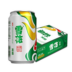 SNOWBEER 雪花 啤酒冰酷9度330ML*24听新鲜拉格啤酒整箱 口感冰爽顺滑