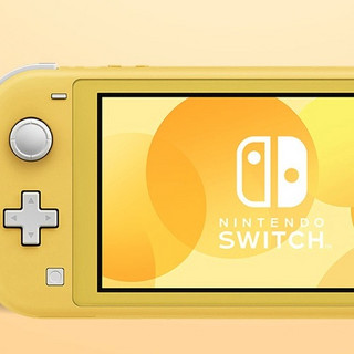 Nintendo 任天堂 海外版 Switch Lite 游戏主机 鹅黄色 日版