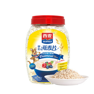 SEAMILD 西麦 即食燕麦片 1kg*3桶