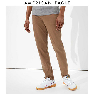 AEO春秋季弹力修身长裤男休闲裤潮流American Eagle 1120_4425 31/32 棕色281